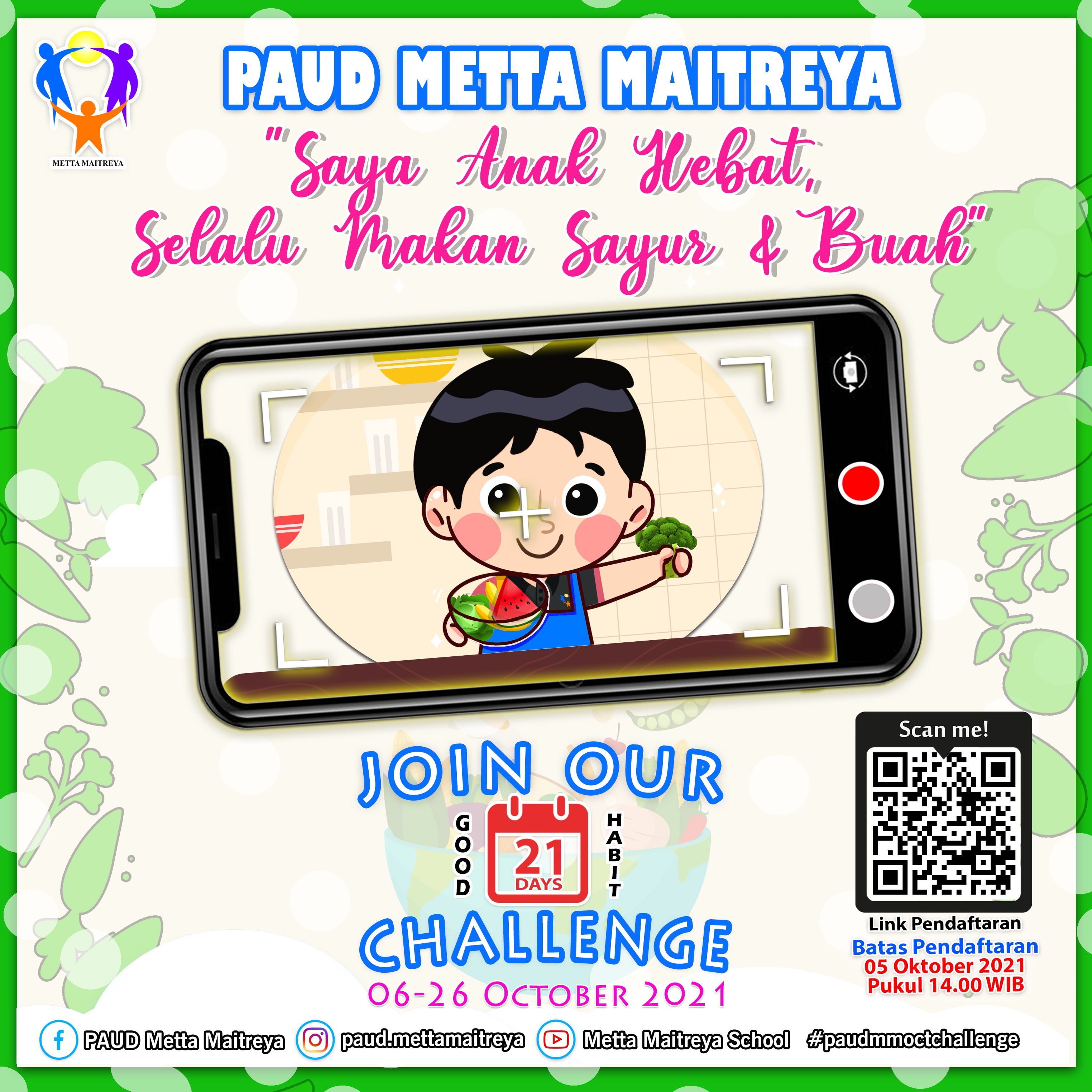 October Good Habit Challenge | PAUD METTA MAITREYA