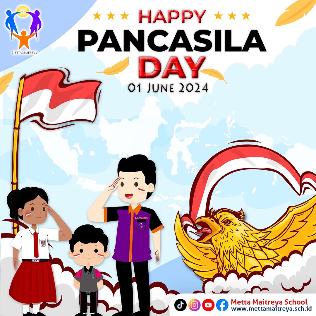 Selamat Hari Lahir Pancasila 2024 | SEKOLAH METTA MAITREYA